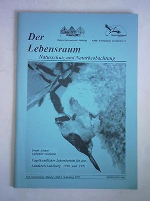 Bild des Verkufers fr Vogelkundlicher Jahresbericht fr den Landkreis Lneburg 1990 und 1991 zum Verkauf von Celler Versandantiquariat