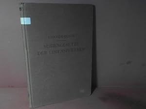 Seriengesetze der Linienspektren.