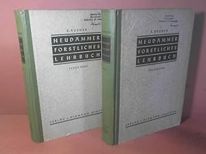 Bild des Verkufers fr Neudammer forstliches Lehrbuch - Ein Handbuch fr Unterricht und Praxis. 1. und 2.Band zum Verkauf von Antiquariat Deinbacher