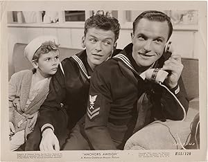 Bild des Verkufers fr Anchors Aweigh (Original photograph of Gene Kelly and Frank Sinatra from the 1945 film) zum Verkauf von Royal Books, Inc., ABAA