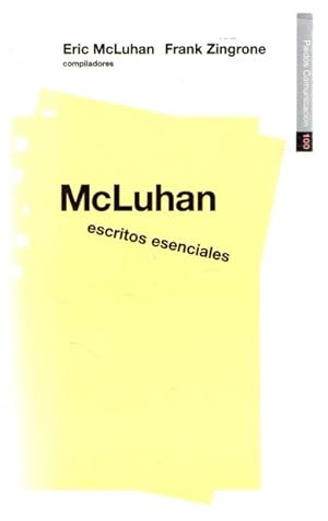 Bild des Verkufers fr McLuhan escritos esenciales . zum Verkauf von Librera Astarloa