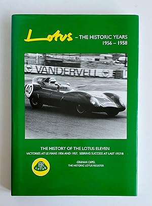 Lotus - The Historic Years 1956-1958 - SIGNED and Inscribed by the Author