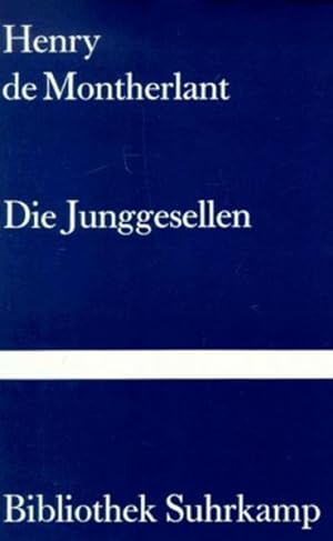 Image du vendeur pour Die Junggesellen: Roman mis en vente par Antiquariat Armebooks