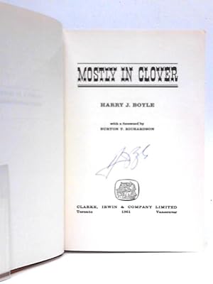 Immagine del venditore per Mostly in Clover venduto da World of Rare Books