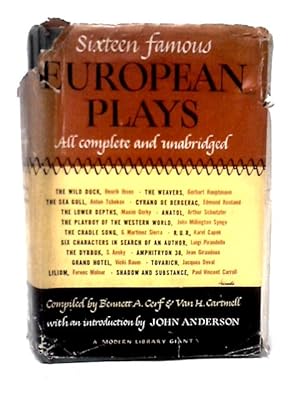 Bild des Verkufers fr Sixteen Famous European Plays zum Verkauf von World of Rare Books