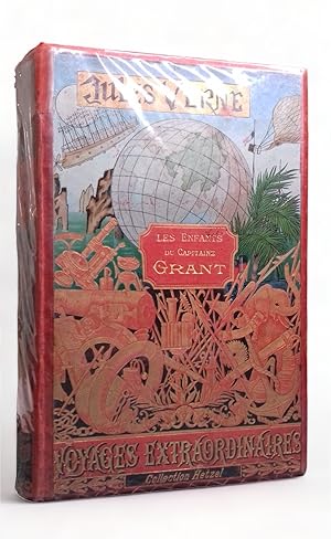 Les enfants du capitaine Grant. Voyage autour du monde. Illustré de 172 vignettes par Riou. Gravé...