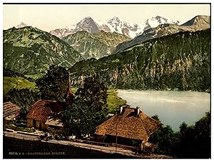 Schweiz, Berner Oberland, Thunersee, Beatenberg, Die Kirche