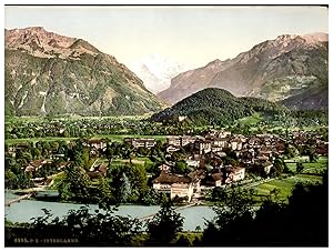 Schweiz, Berner Oberland, Interlaken, Generalansicht