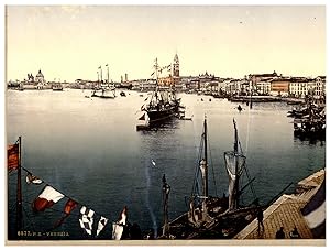 Italia, Venezia, Porto di Venezia col «Hohenzollern».