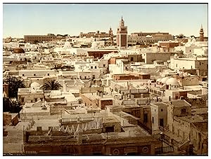 Tunis, Vue générale depuis l?Hôtel de Paris