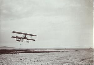 Europe, Vue du Wright Flyer, Vintage print, circa 1910