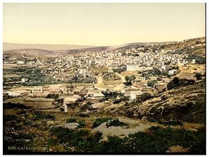 Nazareth, Vue générale prise de la route de Cana