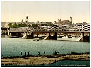 Polska, Warszawa, ?elazny Most II (Pologne, Varsovie, Le pont de Fer II)