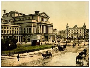 Polska, Warszawa, Teatr Wielki (Pologne, Varsovie, Grand-Théâtre)