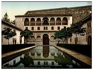 España, Granada, Alhambra, Patio de los Arrayanes