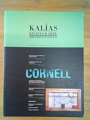 Imagen del vendedor de Kalas. Revista de arte, n. 21-22, 1999. Joseph Cornell. Juan Gris a la venta por Vrtigo Libros