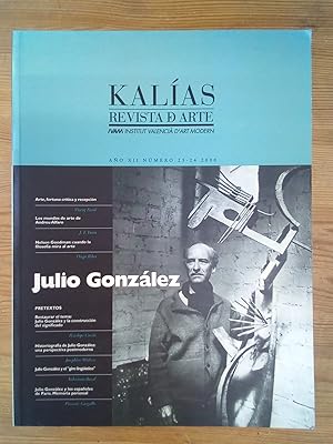 Imagen del vendedor de Kalas. Revista de arte, n. 23-24, 2000. Julio Gonzlez a la venta por Vrtigo Libros