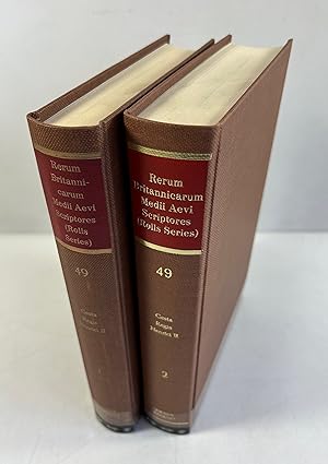 Immagine del venditore per Gesta Regis Henrici Secundi Benedicti Abbatis: The Chronicle of the Reigns of Henry II. and Richard I. A.D. 1169-1192; Known Commonly under the Name of Benedict of Peterborough. Vol. I and II. Zwei Bnde. (= Rerum Britannicarum Medii Aevi Scriptores, or Chronicles and Memorials of Great Britain and Ireland). venduto da Antiquariat Bookfarm