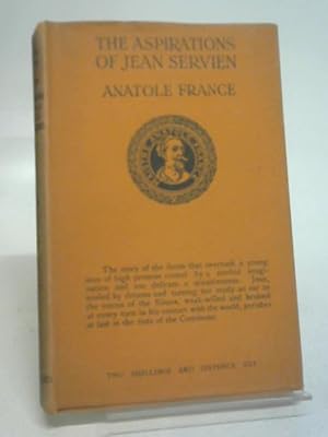 Seller image for The Aspirations of Jean Servien for sale by World of Rare Books