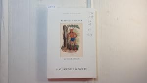 Auktion 460. Wertvolle Bücher, Autographen. mit Ergebnislisten.