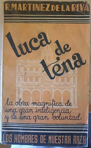 Imagen del vendedor de LUCA DE TENA. a la venta por Libreria Lopez de Araujo