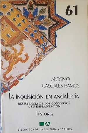 Immagine del venditore per LA INQUISICION EN ANDALUCIA. venduto da Libreria Lopez de Araujo