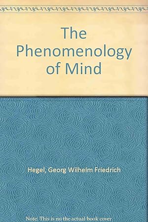 Seller image for The Phenomenology of Mind for sale by Redux Books