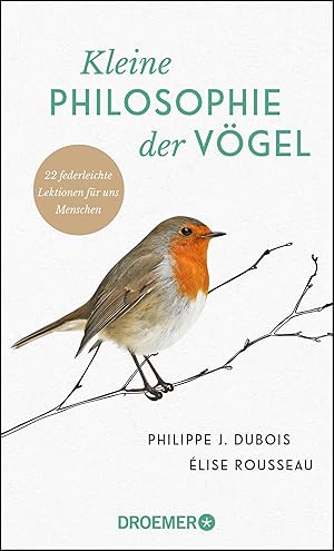 Image du vendeur pour Kleine Philosophie der Voegel mis en vente par moluna