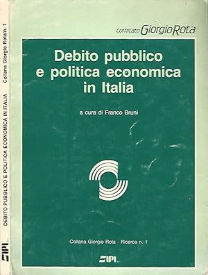 Bild des Verkufers fr Debito pubblico e politica economica in Italia zum Verkauf von Biblioteca di Babele