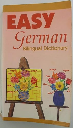 Imagen del vendedor de Easy German Bilingual Dictionary (English and German Edition) a la venta por Books and Bobs