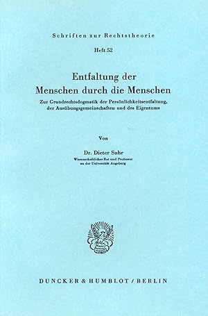 Seller image for Entfaltung der Menschen durch die Menschen. for sale by moluna