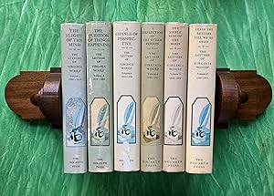 THE LETTERS OF VIRGINIA WOOLF - A complete set of the six volumes: Vol. 1 'The Flight of the Mind...