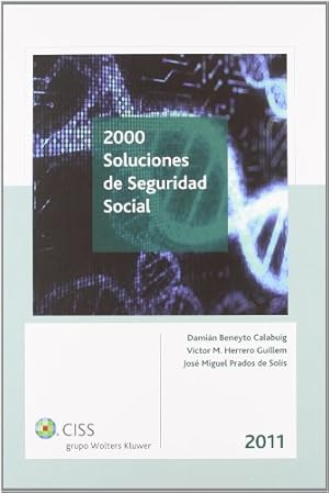 Imagen del vendedor de 2000 Soluciones de seguridad social a la venta por Libros Tobal