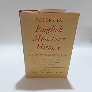 Seller image for Papers in English Monetary History for sale by Cambridge Rare Books