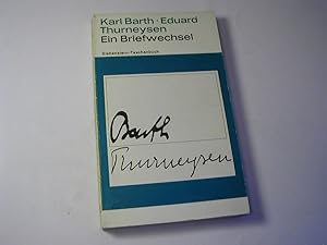 Imagen del vendedor de Ein Briefwechsel aus der Frhzeit der dialektischen Theologie : Karl Barth - Eduard Thurneysen. Mit e. Einl. von Eberhard Busch a la venta por Antiquariat Fuchseck