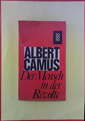 Imagen del vendedor de Der Mensch in der Revolte. Essays. a la venta por biblion2