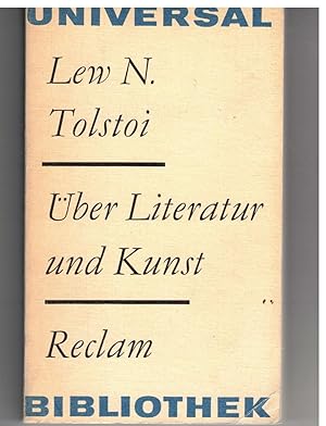 Bild des Verkäufers für Über Literatur und Kunst zum Verkauf von Bücherpanorama Zwickau- Planitz