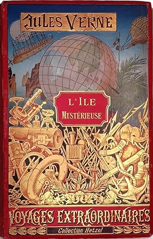 L'île mystérieuse. Illustrée de 154 dessins par Férat. Gravés par Barbant.