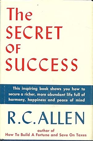 Image du vendeur pour Secret of Success mis en vente par Reliant Bookstore