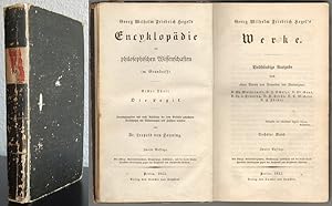 Encyklopädie der philosophischen Wissenschaften im Grundrisse. Erster Theil. Die Logik.