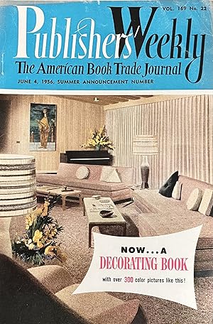 Publisher's Weekly: The American Book Trade Journal, Vol. 169, No. 22