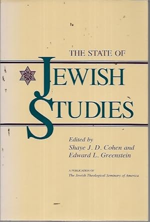 Seller image for The State of Jewish Studies (Jewish and Holocaust Studies) for sale by Bookfeathers, LLC