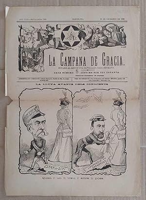 Campana de Gracia, La. Any XXX Batallada 1598 30 de Decembre de 1899