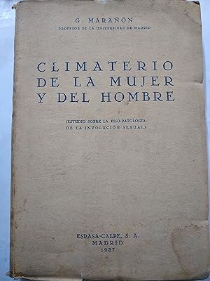 Seller image for Climaterio de la mujer y del hombre for sale by Libros nicos