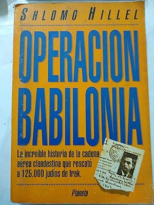 Seller image for Operacion babilonia for sale by Libros nicos