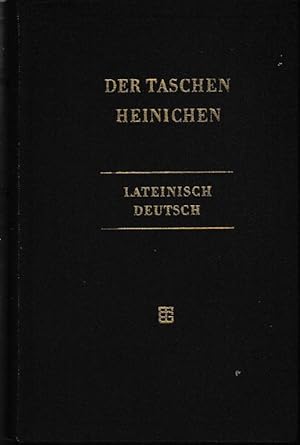 Lateinisch-deutsches Taschenwörterbuch zu den klassischen und ausgewählten mittelalterlichen Auto...