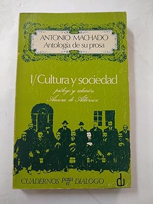 Imagen del vendedor de I Cultura y sociedad a la venta por Libros nicos