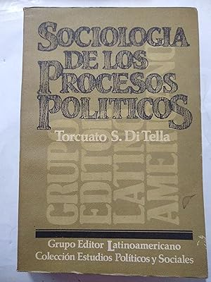 Seller image for Sociologia de los procesos politicos for sale by Libros nicos