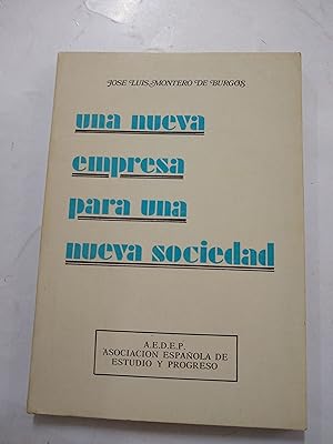 Imagen del vendedor de Una nueva empresa para una nueva sociedad a la venta por Libros nicos