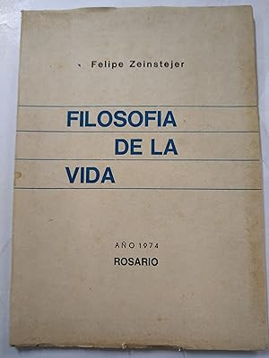 Imagen del vendedor de Filosofia de la vida a la venta por Libros nicos